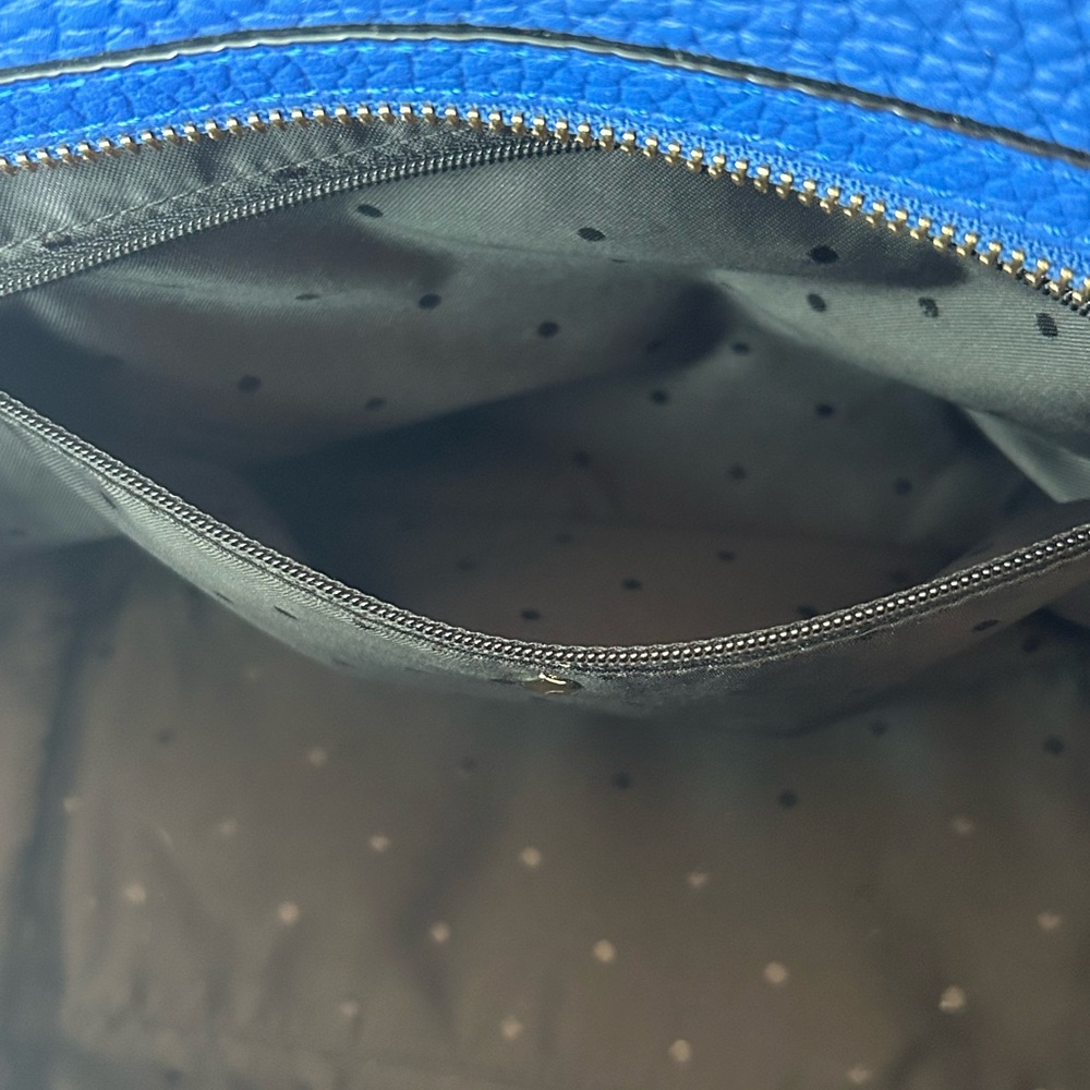 Kate Spade Blue and Cream Satchel - Picture 14 of 15